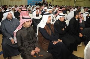 المقر الانتخابي لعبدالله الطريجي وقد امتلا بالحضور
