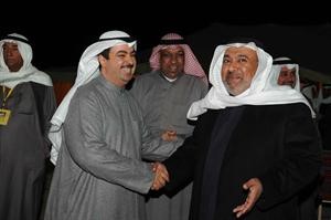  ويستقبل احد الناخبين﻿