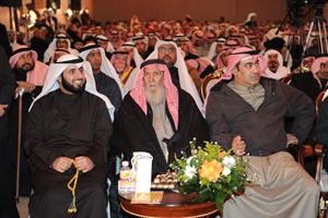 فهيد الهيلم حاضرا في افتتاح مقر الحربش