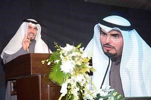 دعبدالرحمن البصمان متحدثا﻿