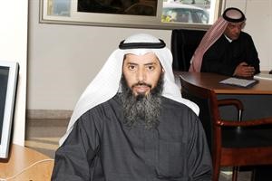 نايف المرداس في مقره الانتخابي﻿
