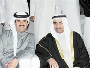 الشيخ دعيج الخليفة مع سمو الشيخ حمد بن محمد الشرقي﻿