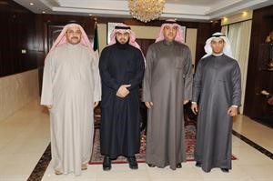 مسالم الاذينة مستقبلا احمد الفيلكاوي وعيسى الرويح﻿