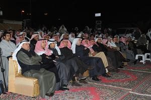 جانب من الحضور في مقر العنجري الانتخابي