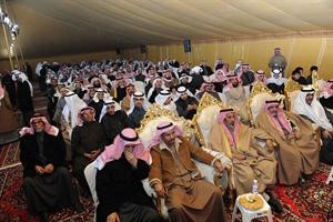 حضور كثيف في مقر دابورمية الانتخابي مساء امس الاول سعود سالم