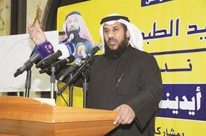 عبدالحميد الشايجي متحدثا﻿