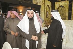 دجمعان الحربش اثناء دخوله عند الطبطبائي﻿