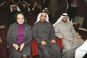 يوسف العبدالجادر وناصر العتيبي وسينيتا عبدالله﻿