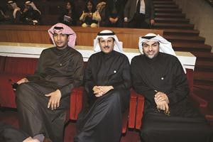 مساعد الحداد ومبارك العجمي وابراهيم العبدالرزاق﻿