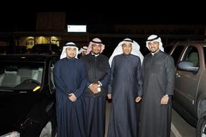 شباب الدائرة الثالثة في افتتاح المقر الانتخابي للدكتور علي العمير