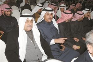 ضرار الغانم ضمن الحاضرين في افتتاح مقر الغانم الانتخابي