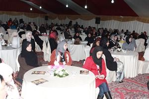 جانب من الحاضرات في مقر ناجي العبدالهادي﻿