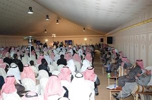  مقر الصقر وقد امتلا بناخبي الدائرة الثانية
