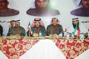 اعضاء تحالف اهل 5 خالد النزال الشمري وعمر الرشيدي وناصر المري ومهدي العجمي 