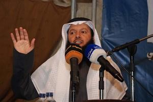 داحمد بن مطيع متحدثا﻿