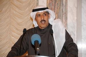محمد فليطح متحدثا الى الحاضرين	حسين القريني﻿