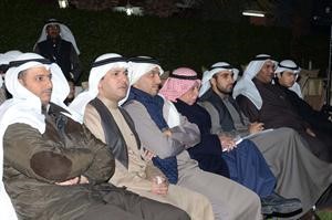 جانب من الحضور في ندوة رياض العدساني