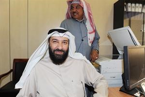 مرشح الدائرة الثالثة النائب السابق دعلي العمير