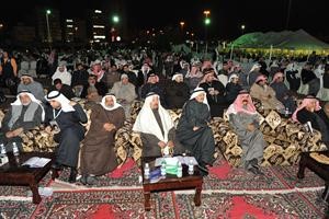 ناخبو الدائرة الاولى في افتتاح مقر حسين القلاف متين غوزال