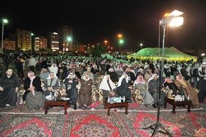 حضور كثيف في المقر الانتخابي للمرشح حسين القلاف