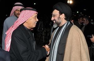 حسين القلاف مرحبا باحد الحضور
