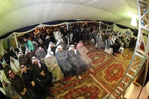 حضور كثيف في مقر الخرافي