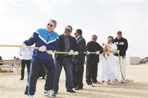 منافسة في شد الحبل﻿