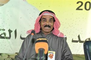 مرشح الدائرة الاولى محمد الحفيتيمتحدثا للحضور 	متين غوزال﻿