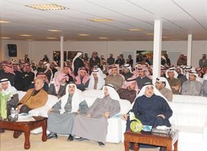 جانب من الحضور في مقر علي الخلف السعيد
