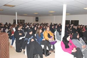 ناخبات الدائرة الثالثة في مقر علي الخلف السعيد
