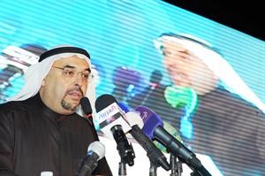 النائب السابق عبدالرحمن العنجري متحدثا محمد ماهر
