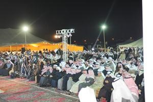 جانب من الحضور في المقر الانتخابي لعبدالرحمن العنجري