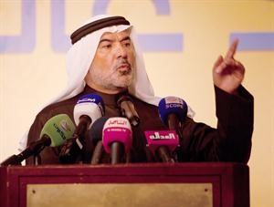 صالح عاشور متحدثا خلال ندوته الختامية﻿