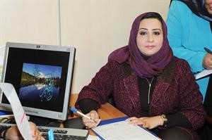 مرشحة الدائرة الرابعة المحامية ذكرى الرشيدي﻿