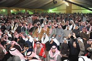 حضور شعبي حاشد في مقر مسلم البراك﻿
