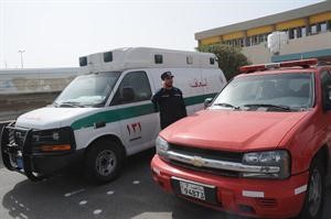 رجال الاسعاف تواجدوا في جميع المقرات
