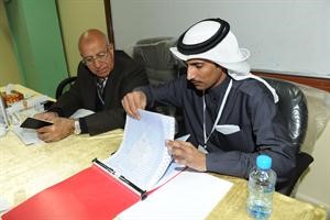 مراجعة دقيقة للتاكد من قيد الناخبين
