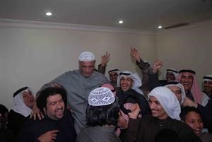 المويزري وفرحة الفوز﻿