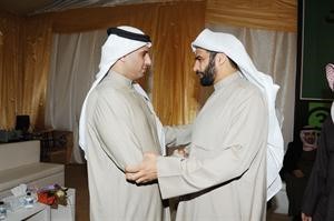 عبدالعزيز الشايجي مهنئا
