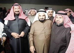 الوعلان يتلقى التهاني
