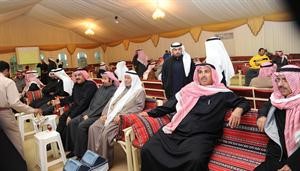 مهنئون في مقر النائب محمد الدلال

