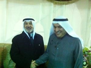 محمد الصقر مهنئا عاشور