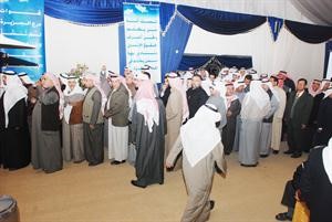 جانب من المهنئين﻿