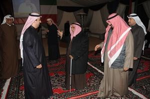 حديث باسم بن الراشد واحد المهنئين

