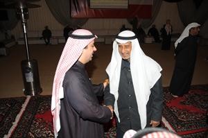 الراشد مرحبا باحد المهنئين
