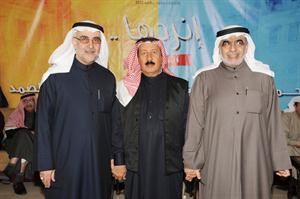 جواد بوخمسين مهنئا لاري وعبدالصمد