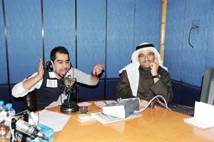 احمد الموسوي وعلي حيدر في البرنامج	فريال حماد﻿