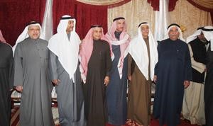 النائب عدنان المطوع مرحبا بالمهنئين
