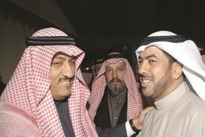 علي الدقباسي مباركا للنائب مسلم البراك