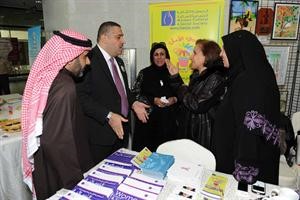حديث بين الشيخة اوراد الجابر وشيخة النصف وداحمد العوضي على هامش اليوم المفتوح سعود سالم
